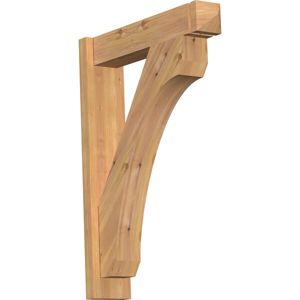 Ekena Millwork Legacy Arts & Crafts Smooth Outlooker, Western Red Cedar, 5 1/2"W x 24"D x 32"H OUT06X24X32LEC03SWR - main